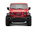 Grille Insert; Freedom American Flag (18-24 Jeep Wrangler JL w/o TrailCam)