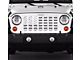 Grille Insert; Ghost American Camo Flag (97-06 Jeep Wrangler TJ)