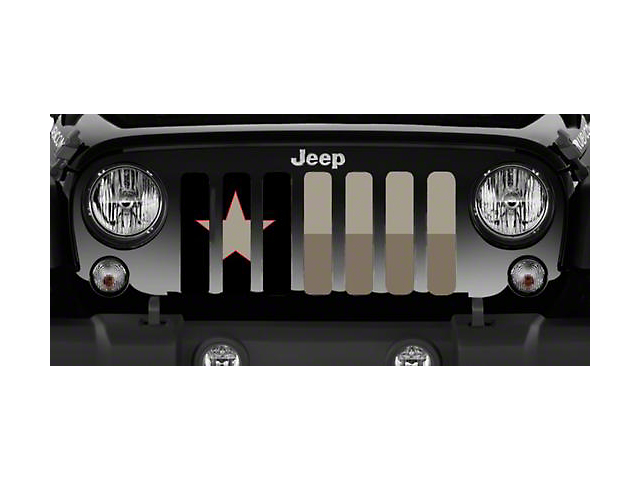 Grille Insert; Gobi Texas Flag (20-23 Jeep Gladiator JT)