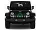Grille Insert; Green Celtic Knot (18-24 Jeep Wrangler JL w/o TrailCam)