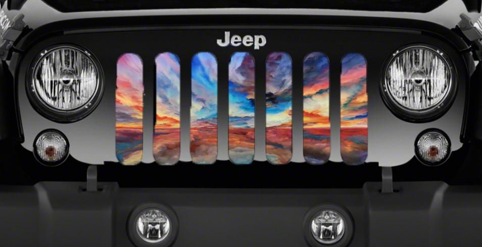 Grille Insert; His Canvas (20-23 Jeep Gladiator JT)