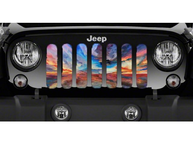 Grille Insert; His Canvas (97-06 Jeep Wrangler TJ)