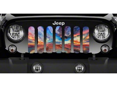 Grille Insert; His Canvas (97-06 Jeep Wrangler TJ)