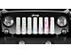 Grille Insert; Iridescent Pink Breast Cancer Ribbon (20-24 Jeep Gladiator JT)