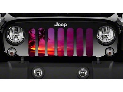 Grille Insert; Just Beachy (20-24 Jeep Gladiator JT)