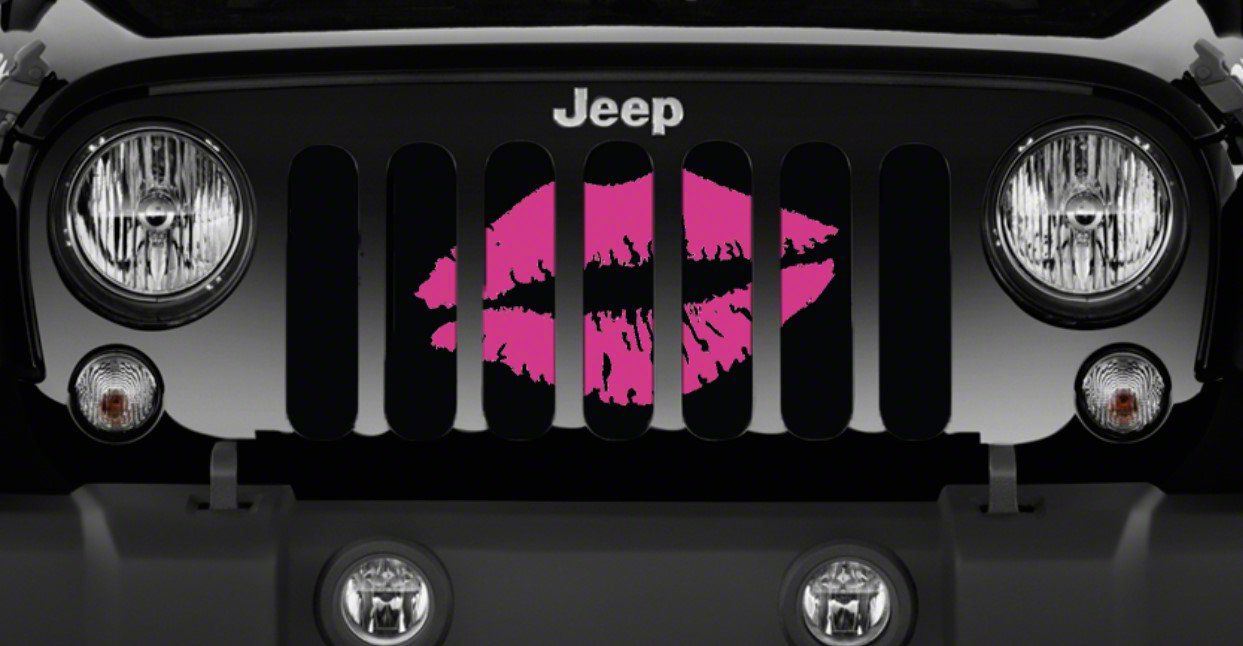 Grille Insert; Kiss (87-95 Jeep Wrangler YJ)