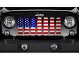 Grille Insert; Land of the Free (20-23 Jeep Gladiator JT)
