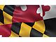 Grille Insert; Manly Deeds Maryland Flag (76-86 Jeep CJ5 & CJ7)