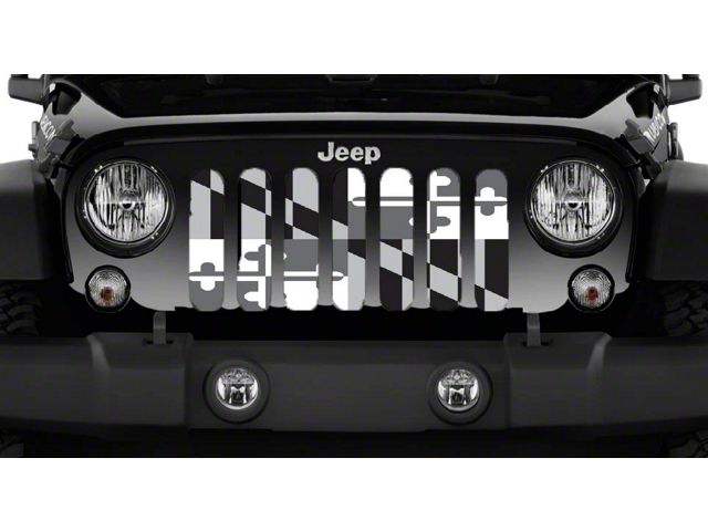Grille Insert; Maryland Tactical (18-24 Jeep Wrangler JL w/o TrailCam)