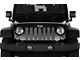 Grille Insert; Moab Topography Map Canyon Lands Gray (07-18 Jeep Wrangler JK)