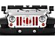 Grille Insert; Oh, Canada (18-24 Jeep Wrangler JL w/o TrailCam)