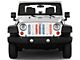 Grille Insert; Patriotic Pickets (07-18 Jeep Wrangler JK)