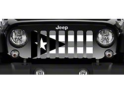 Grille Insert; Puerto Rico Tactical Flag (76-86 Jeep CJ5 & CJ7)