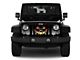 Grille Insert; Pumpkin Face (18-24 Jeep Wrangler JL w/o TrailCam)