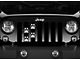 Grille Insert; Puppy Paw Prints Gray (20-24 Jeep Gladiator JT)