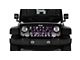 Grille Insert; Purple and Gray Skulls (20-24 Jeep Gladiator JT)