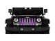 Grille Insert; Purple Fleck (18-24 Jeep Wrangler JL w/o TrailCam)