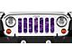 Grille Insert; Purple Mermaid Scales (97-06 Jeep Wrangler TJ)