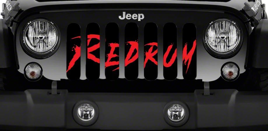 Grille Insert; Redrum (20-23 Jeep Gladiator JT)