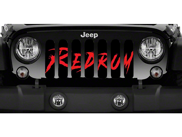 Grille Insert; Redrum (97-06 Jeep Wrangler TJ)