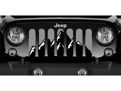 Grille Insert; Rocky Top (97-06 Jeep Wrangler TJ)