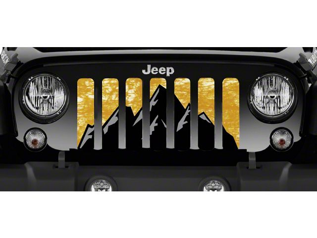 Grille Insert; Rocky Top Gold (20-24 Jeep Gladiator JT)