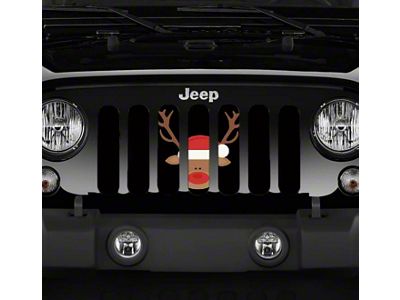 Grille Insert; Rudolph (97-06 Jeep Wrangler TJ)