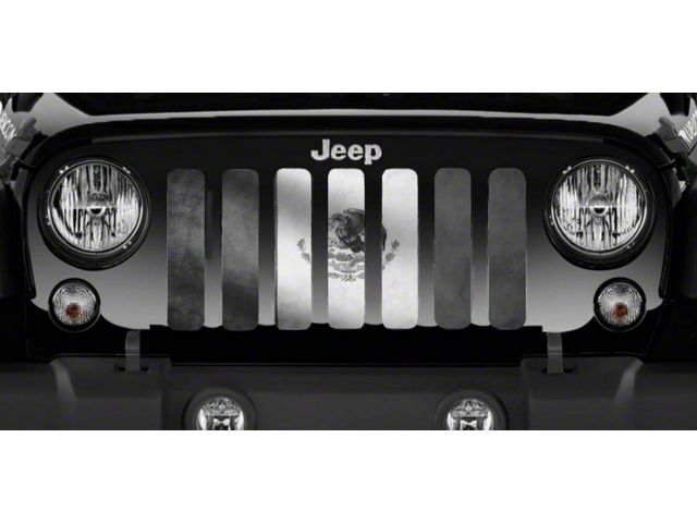 Grille Insert; Rustic Mexico Flag Tactical (20-24 Jeep Gladiator JT)