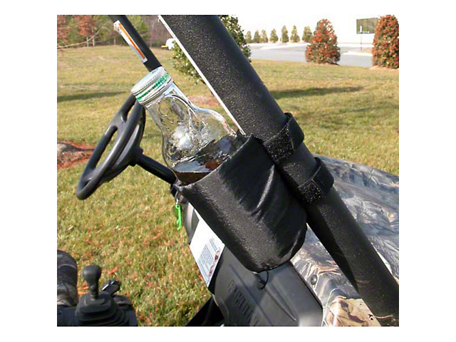 Rugged Ridge 2-Inch Roll Bar Drink Holder (Universal; Some Adaptation May Be Required)