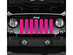 Grille Insert; Solid Pink (76-86 Jeep CJ5 & CJ7)