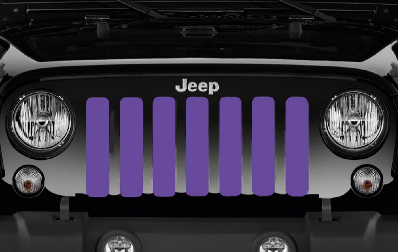 purple grill inserts for jeep wrangler