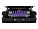Grille Insert; Solid Purple (18-24 Jeep Wrangler JL w/o TrailCam)