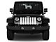 Grille Insert; Solid White (97-06 Jeep Wrangler TJ)