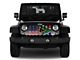 Grille Insert; South Africa American Flag (18-24 Jeep Wrangler JL w/o TrailCam)