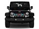 Grille Insert; Spectrum of Bubbles (18-24 Jeep Wrangler JL w/o TrailCam)