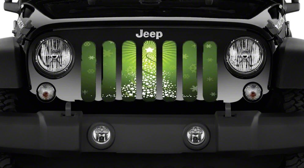 Grille Insert; Starlight Fir (18-23 Jeep Wrangler JL)