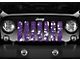Grille Insert; Starry Night Puprle (18-24 Jeep Wrangler JL w/o TrailCam)