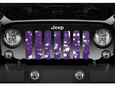 Grille Insert; Starry Night Puprle (97-06 Jeep Wrangler TJ)