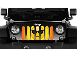 Grille Insert; Sunglasses Emoji (20-23 Jeep Gladiator JT)