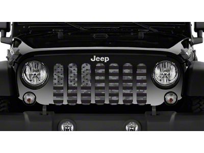 Grille Insert; Tactical American Digital Camo (76-86 Jeep CJ5 & CJ7)