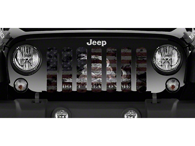 Grille Insert; Tactical American Gadsden (20-23 Jeep Gladiator JT)