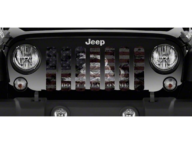 Grille Insert; Tactical American Gadsden (20-24 Jeep Gladiator JT)