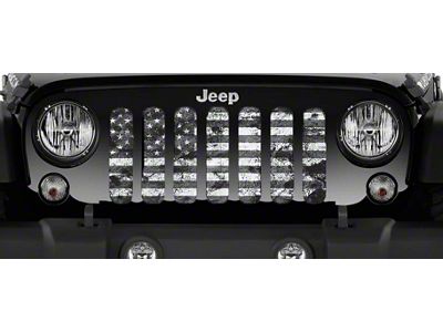 Grille Insert; Tactical Dirty Grace (97-06 Jeep Wrangler TJ)