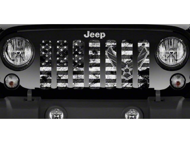 Grille Insert; Tactical Dirty Grace Fly High (07-18 Jeep Wrangler JK)