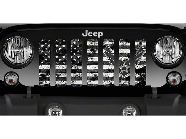 Grille Insert; Tactical Dirty Grace Fly High (18-23 Jeep Wrangler JL)