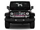 Grille Insert; Tactical Dirty Grace Pink Line (97-06 Jeep Wrangler TJ)