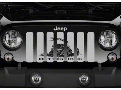 Grille Insert; Tactical Gadsden Flag (76-86 Jeep CJ5 & CJ7)