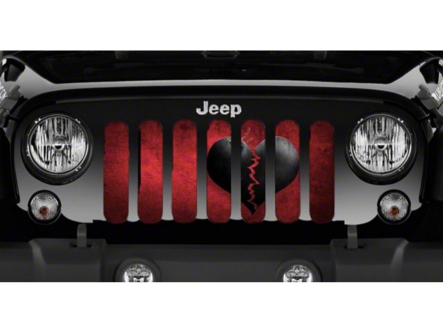 Grille Insert; Tainted Love (20-24 Jeep Gladiator JT)