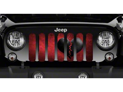 Grille Insert; Tainted Love (87-95 Jeep Wrangler YJ)