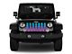 Grille Insert; Teal Ombre (20-24 Jeep Gladiator JT)